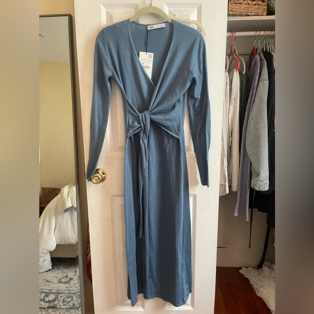 Zara Midi Wrap Dress